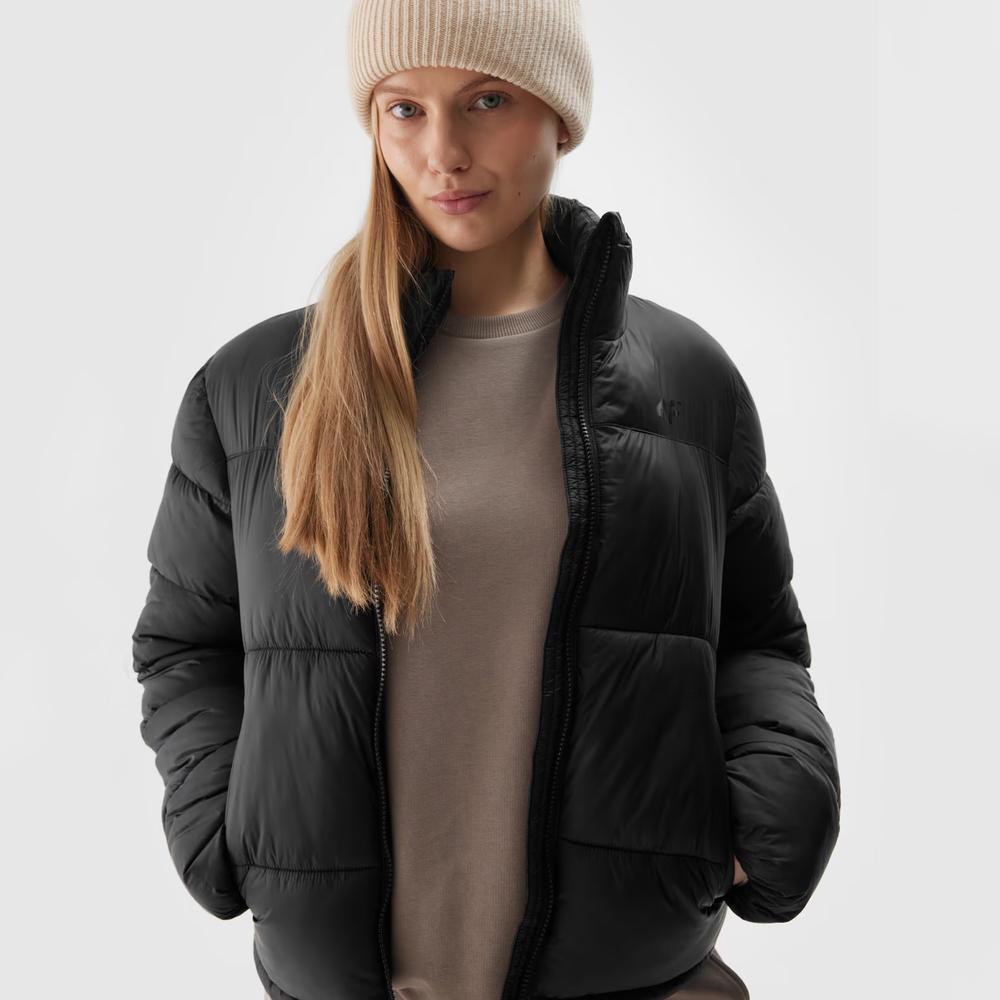 Bunda 4F WAW24TDJAF46920S - čierne