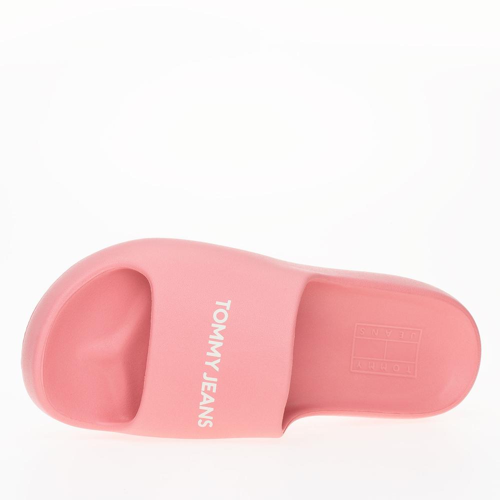 Klapky Tommy Jeans Chunky Flatform Pool Slides EN0EN02454-TIC - ružové