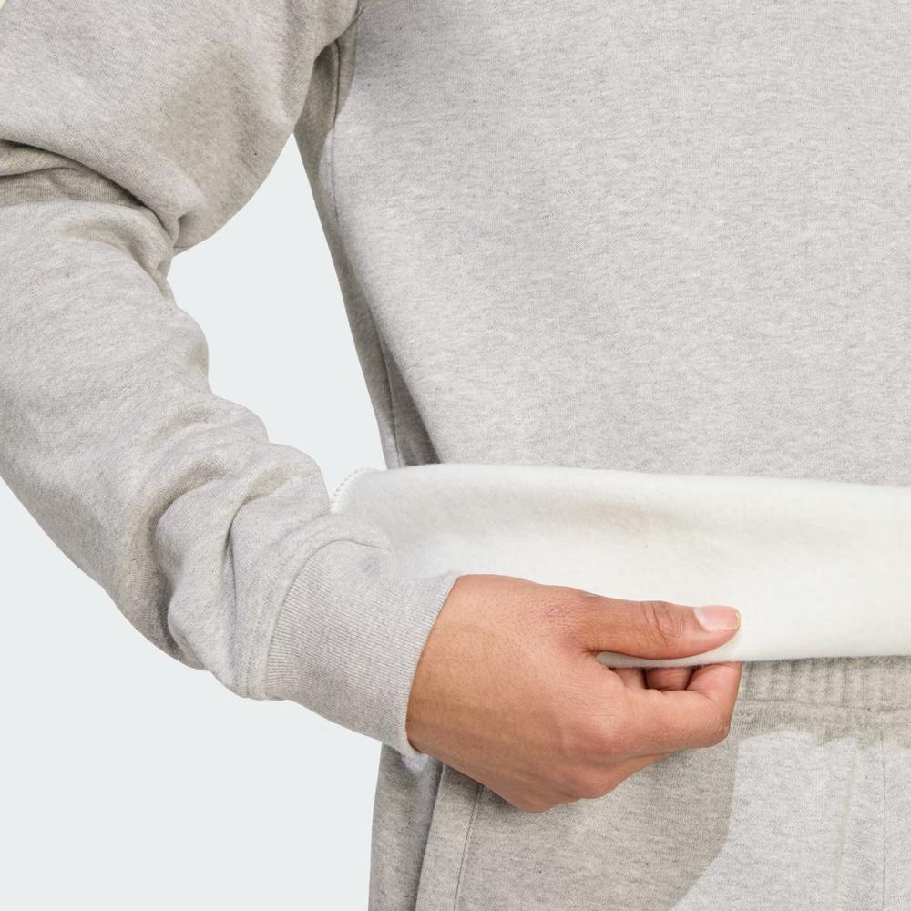 Blúza pánske adidas Originals Trefoil Essentials Crew JY6140 - šedý