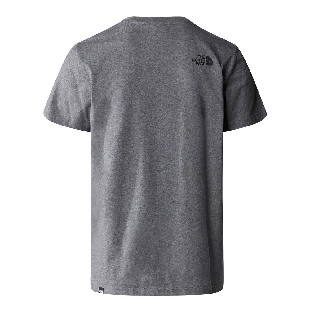 Tričko The North Face Simple Dome 0A87NGDYY1 - šedý