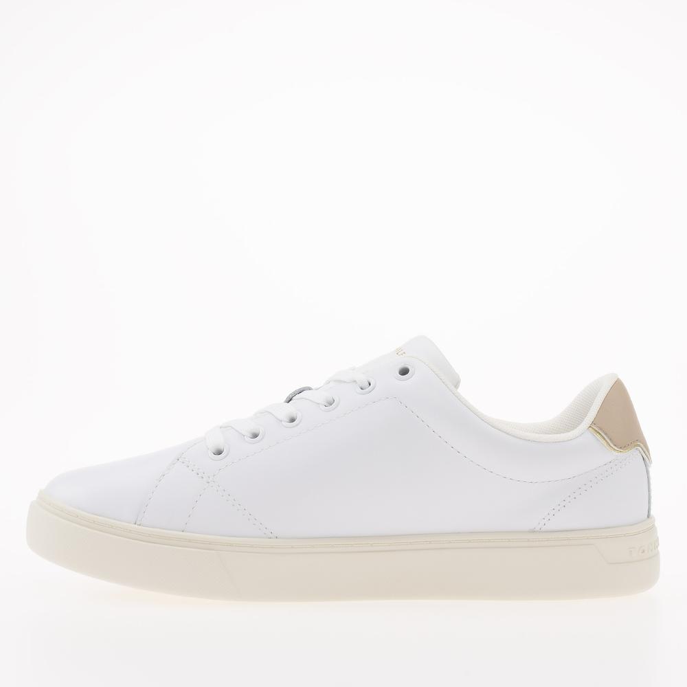 Topánky Tommy Hilfiger Essential Leather Flag Cupsole FW0FW07427-0LH - biele