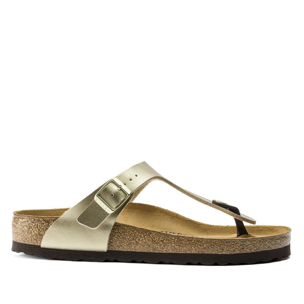 Dámske Žabky Birkenstock Gizeh 1016108 - zlato