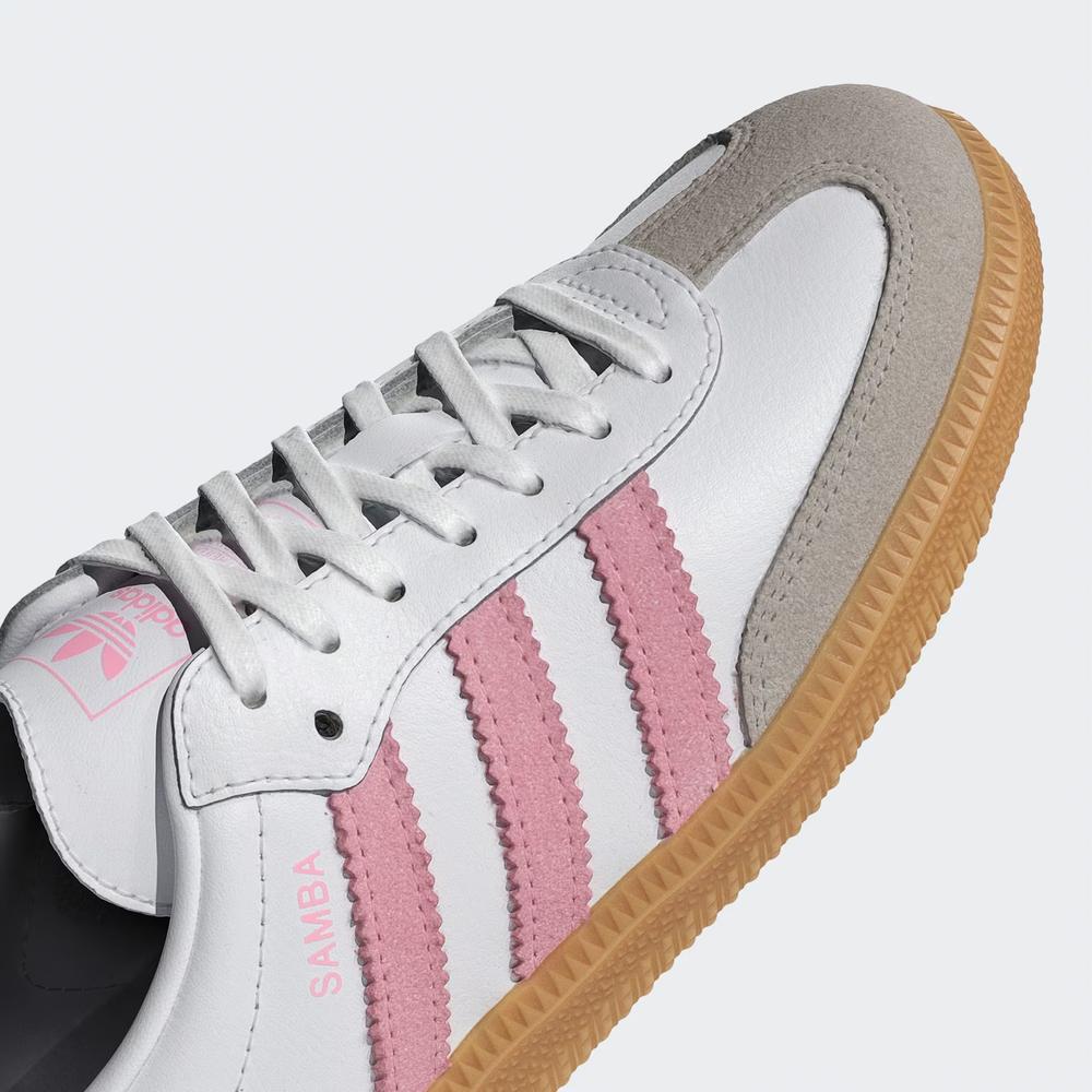 Detské topánky adidas Originals Samba OG J JQ2018 - biele
