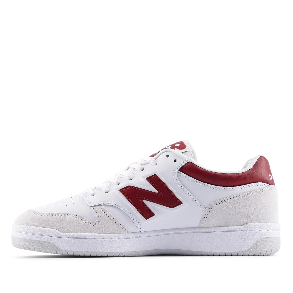 Unisex topánky New Balance BB480LIR - biele