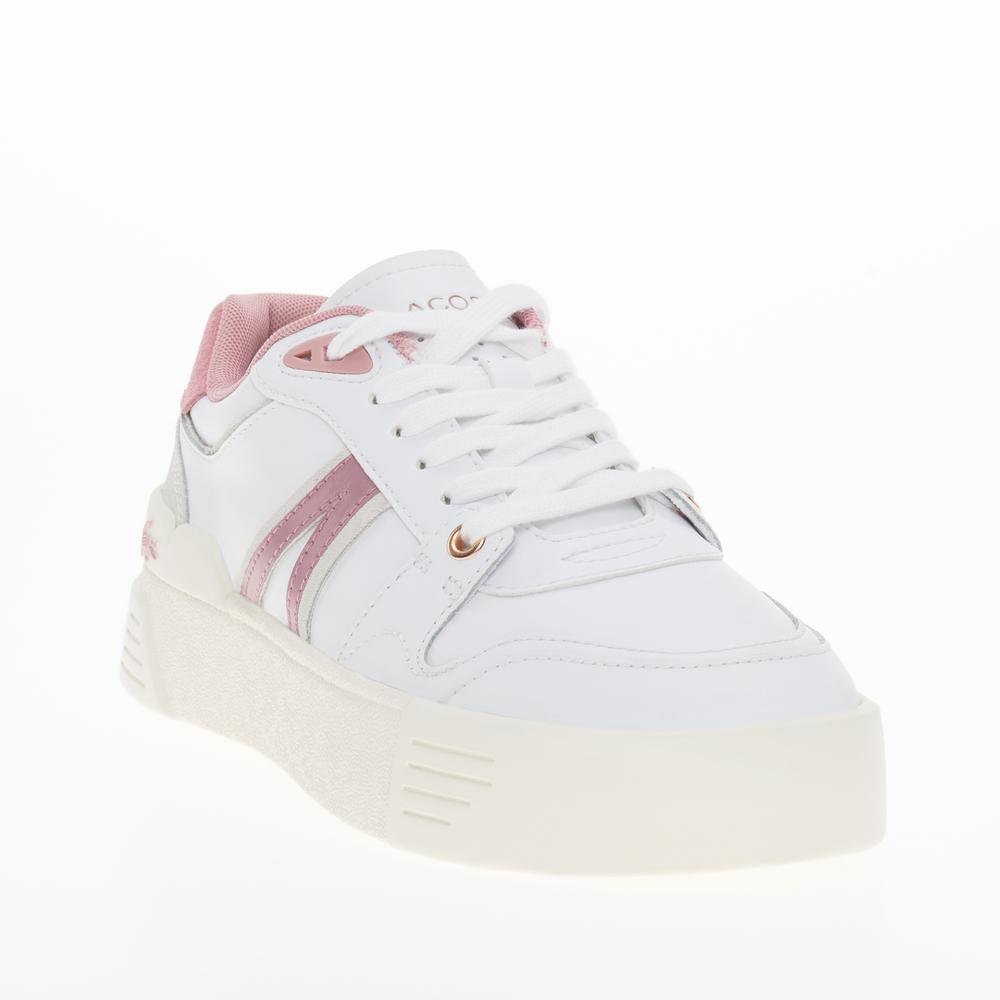 Topánky Lacoste L002 EVO 124 1 SFA 747SFA0050-1Y9 - biele