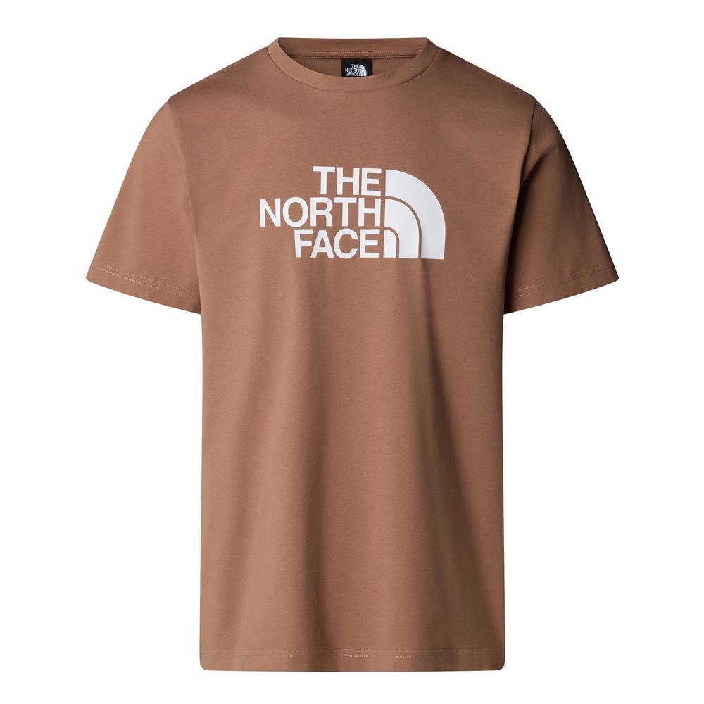 Tričko The North Face Easy 0A8A6C6E11 - hnedé