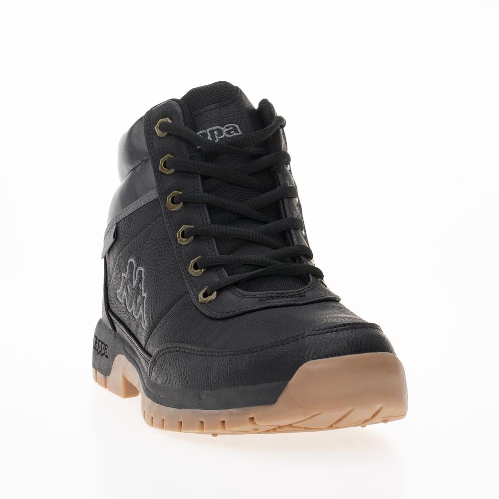 Topánky Kappa Bright Mid Light 242075-1111 - čierne