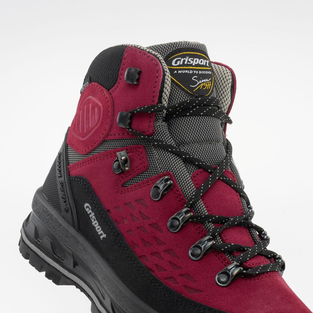 Topánky Grisport 15011SV6G - bordóvé