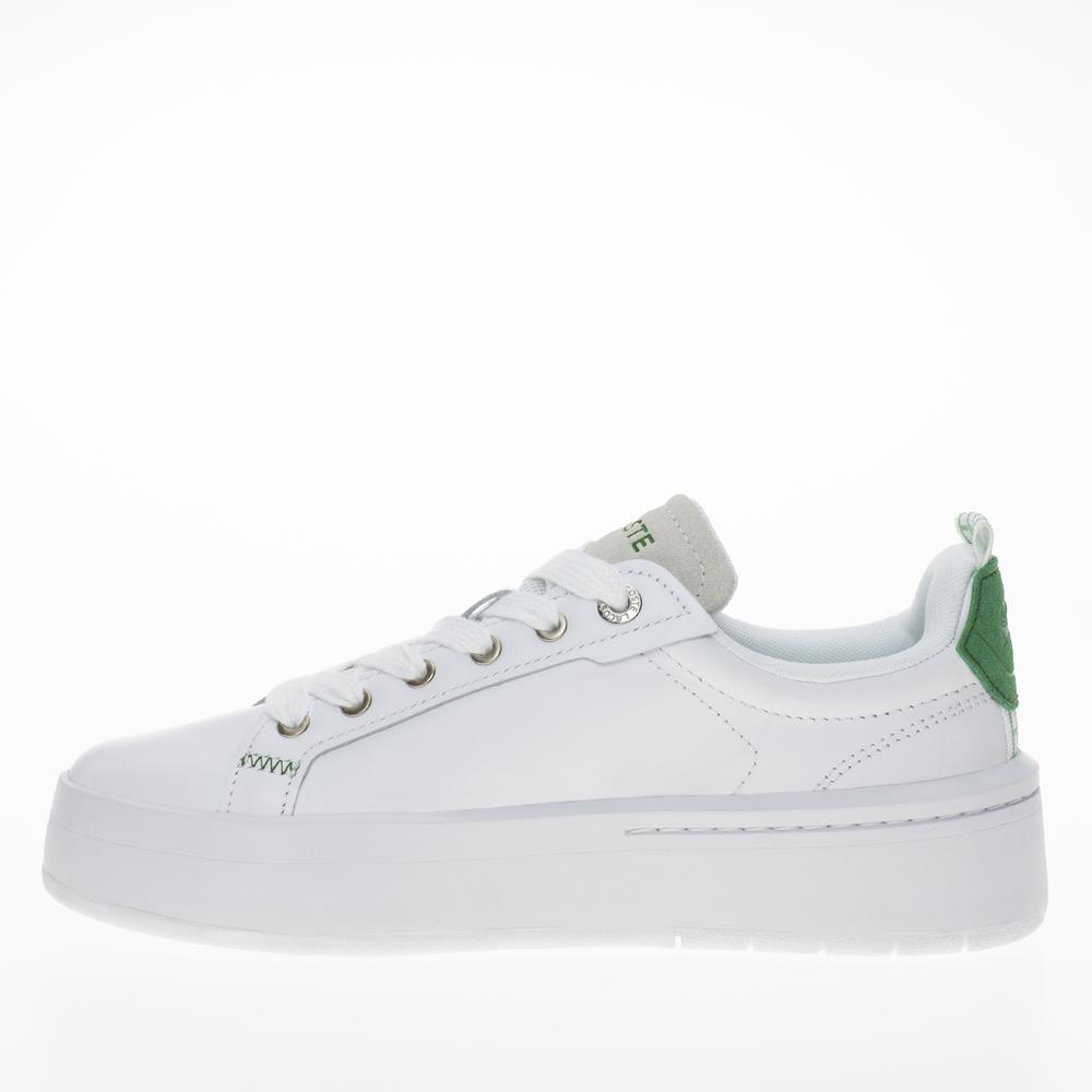Topánky Lacoste Carnaby Plat 223 2 SFA 746SFA0034-1R5 - biele