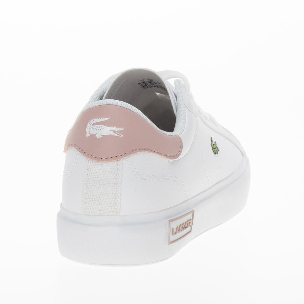 Topánky Lacoste Powercourt 741SUJ0014-1Y9 - biele