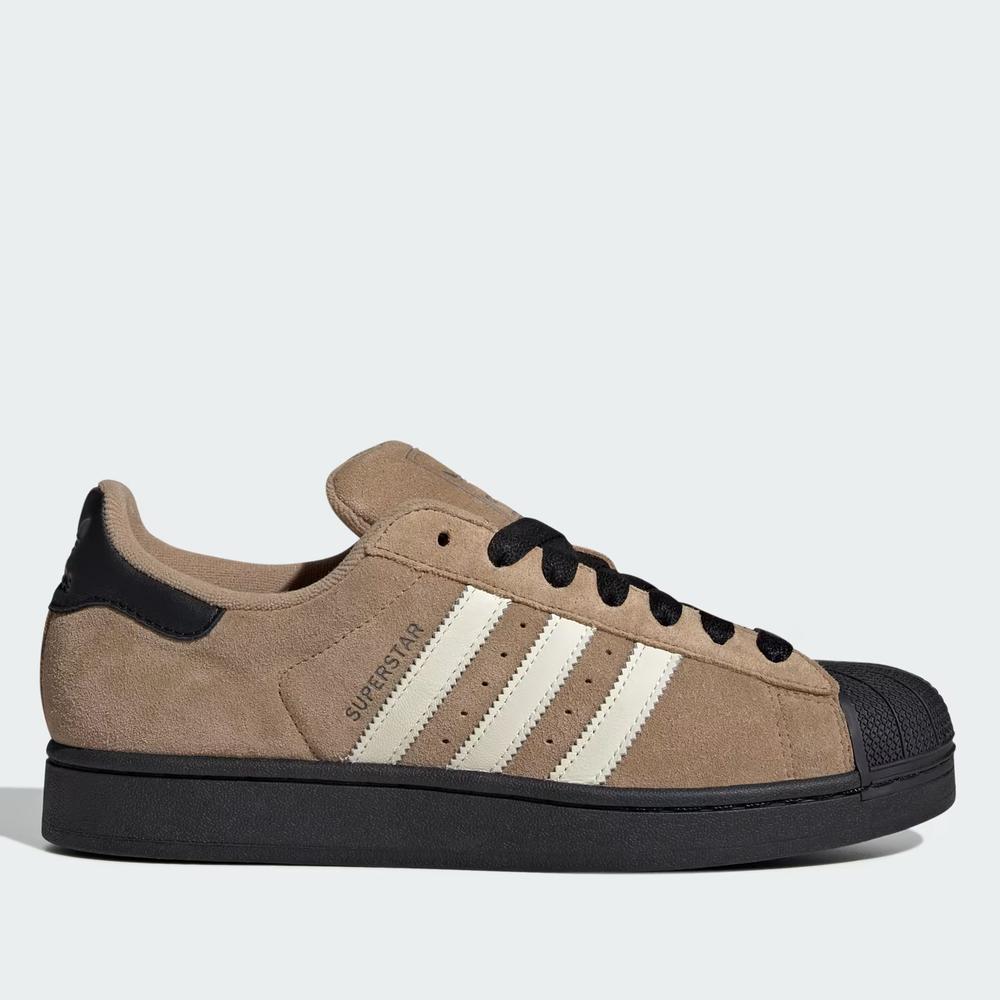 Unisex topánky adidas Originals Superstar II JQ3221 - hnedé