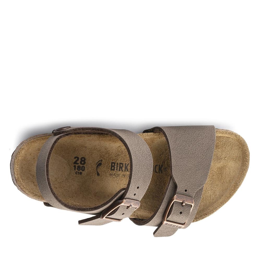 Detské sandále Birkenstock New York 87783 - hnedé