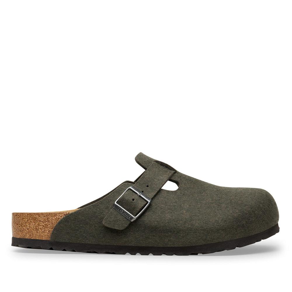 Klapky pánske Birkenstock Boston 1030676 - zelené