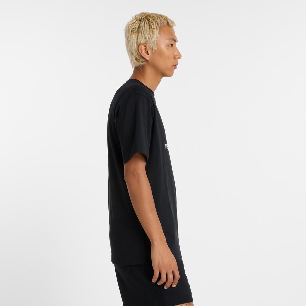 Pánske tričko New Balance MT51500BK - čierne