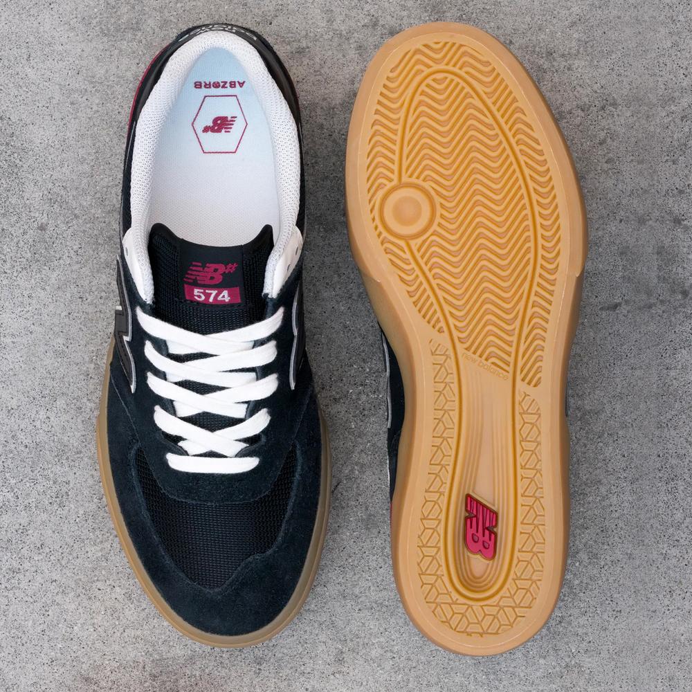 Pánske topánky New Balance Numeric UN574VBA - čierne
