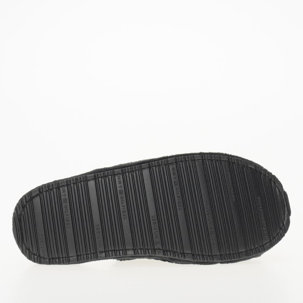 Klapky Tommy Hilfiger Comfort Home Slipper FW0FW08138-BDS - čierne