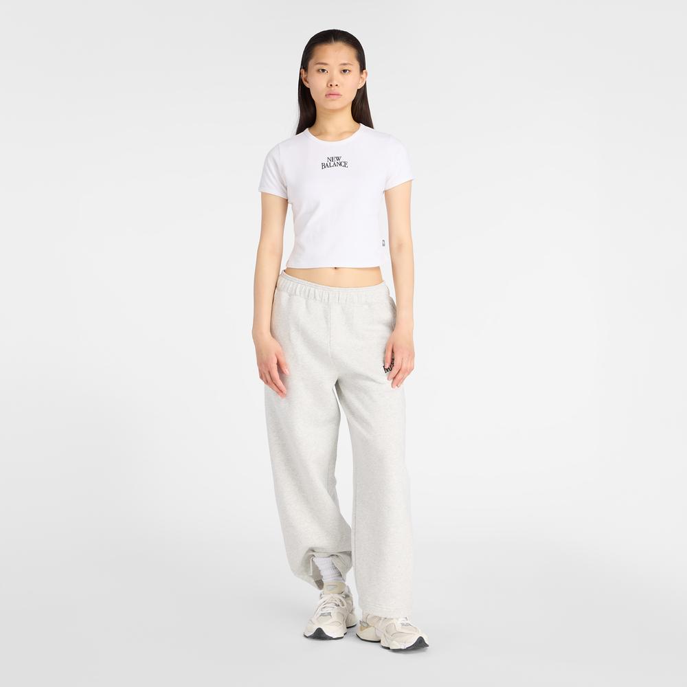 Dámske tričko New Balance WT61Y33QWT - biele