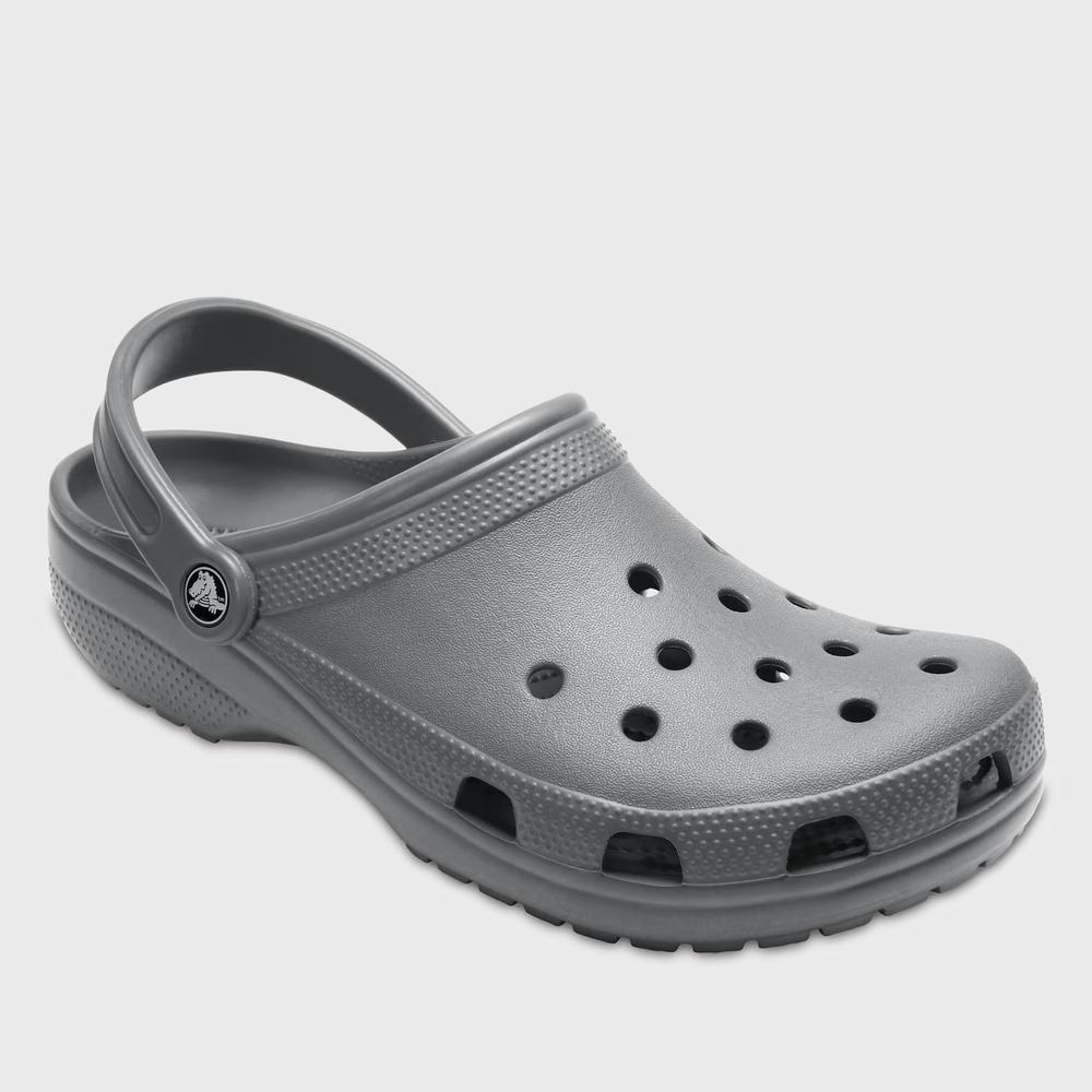 Klapky Crocs Classic Clog 10001-0DA - šedý