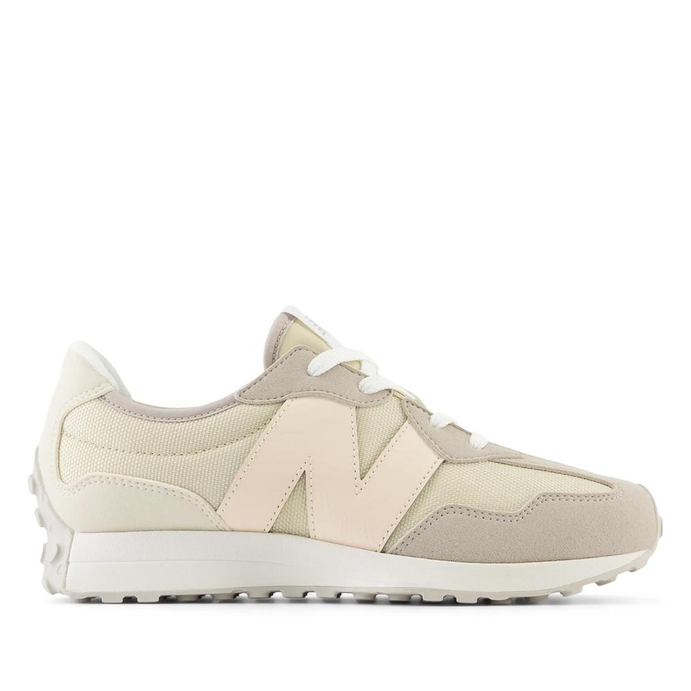 Topánky New Balance GS327FM - béžové