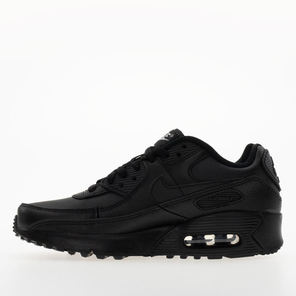 Topánky mládež Nike Air Max 90 Leather CD6864-028 - čierne