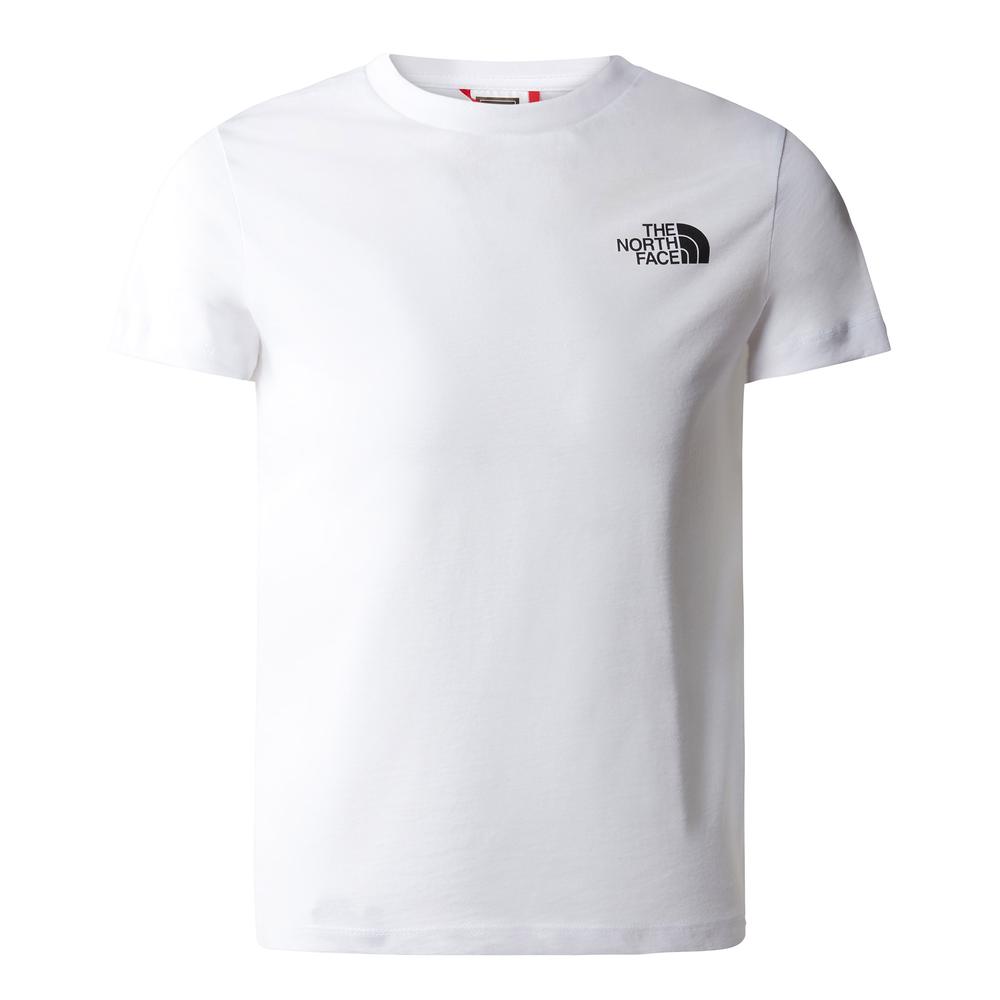 Tričko The North Face Simple Dome 0A82EAFN41 - biele