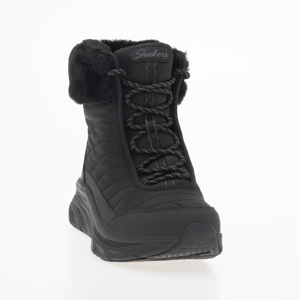 Topánky Skechers D'Lux Walker Winter Solstice 167388BBK - čierne