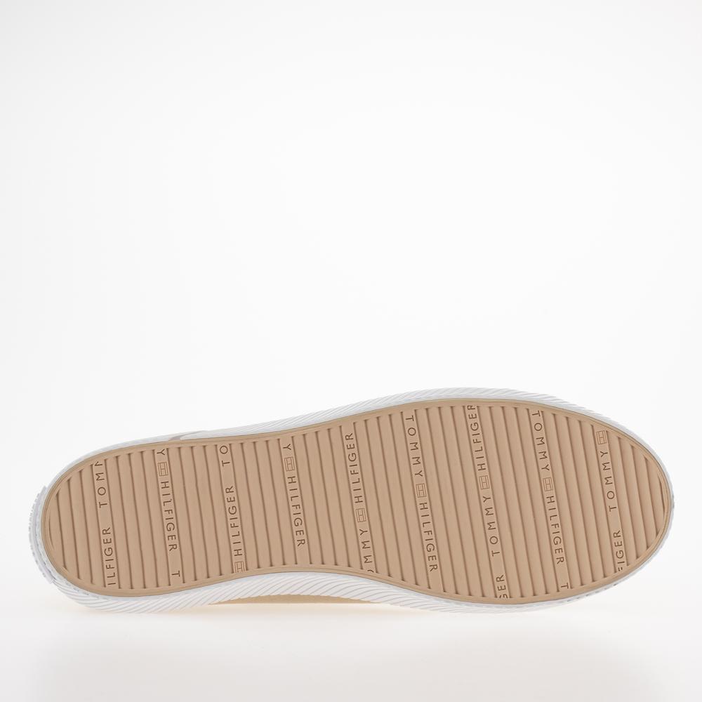 Topánky Tommy Hilfiger Metallic Lace-Up FW0FW06957-TRY - pomarančové