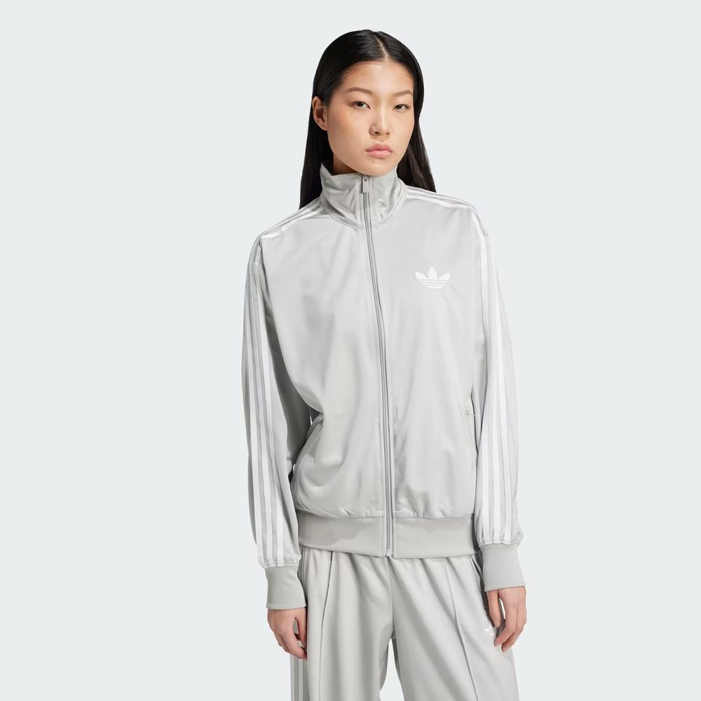 Blúza adidas Adicolor Classic Firebird Loose JC8254 - šedý