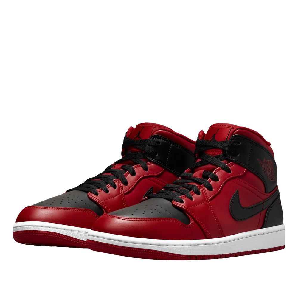 Pánske topánky Air Jordan 1 MID 554724-660 - červené