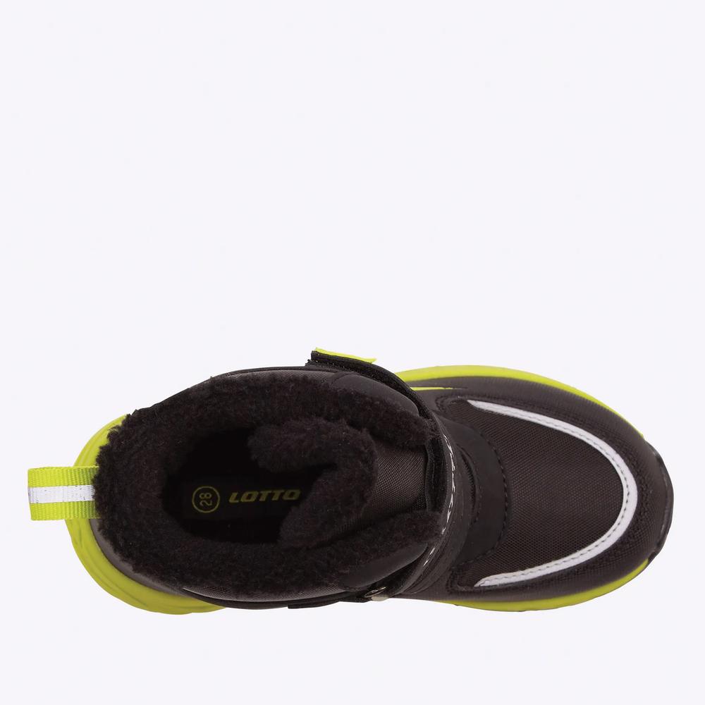Detské topánky Lotto Alstyne Tex 2600490K-1163 - čierne