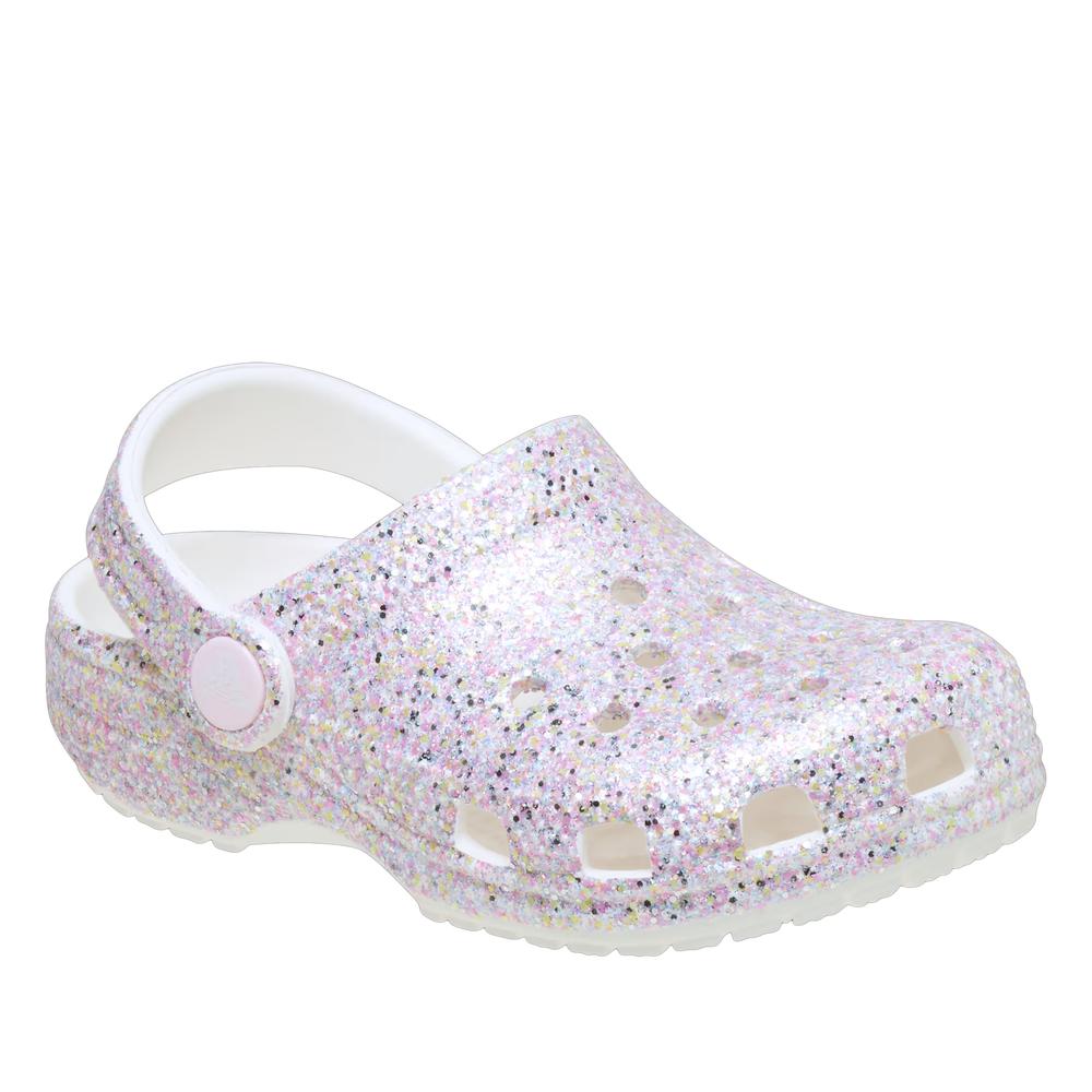 Klapky Crocs Classic Fantasy Glitter Clog 212562-100 - viacfarebné