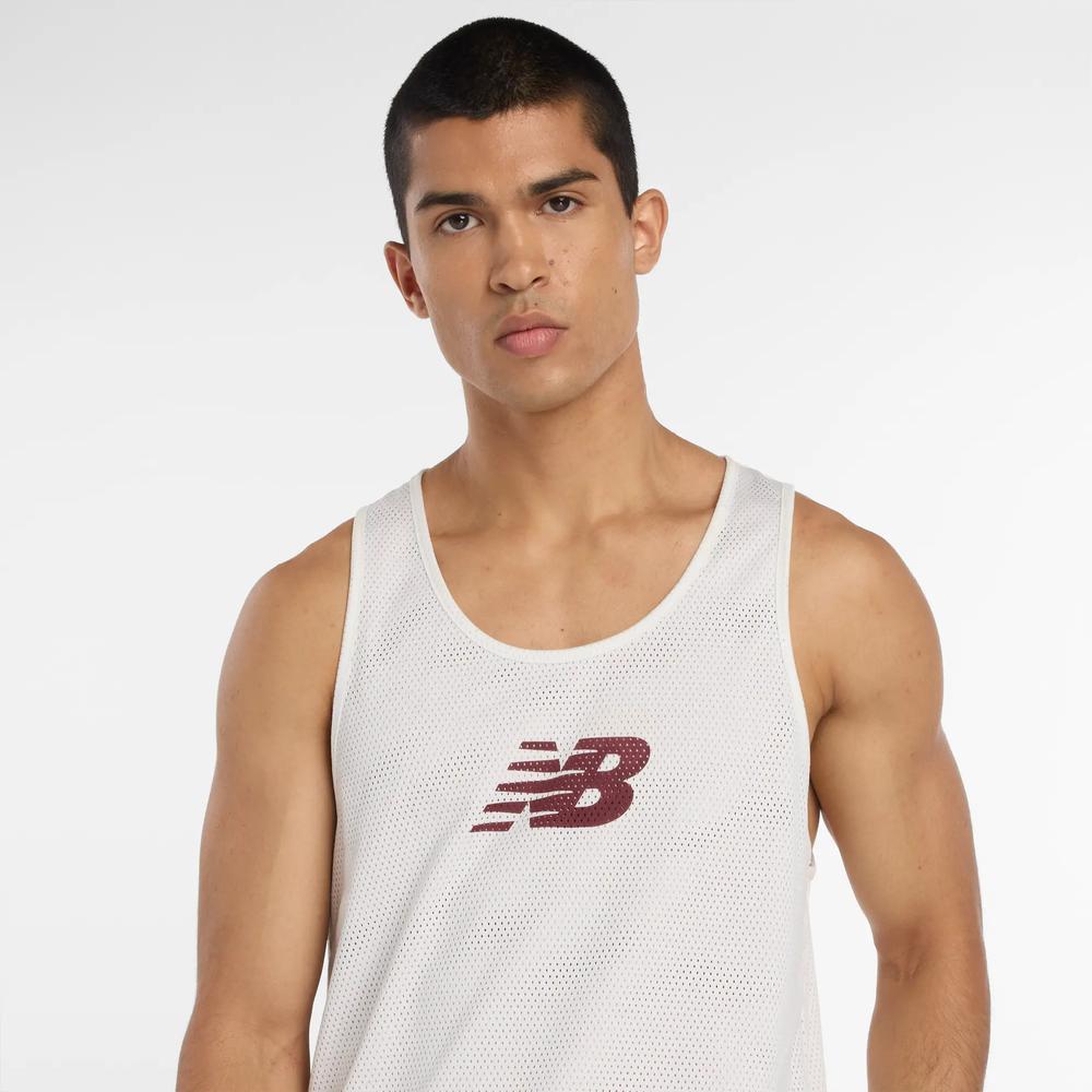 Pánske tričko New Balance MT53609MHB - bordóvé