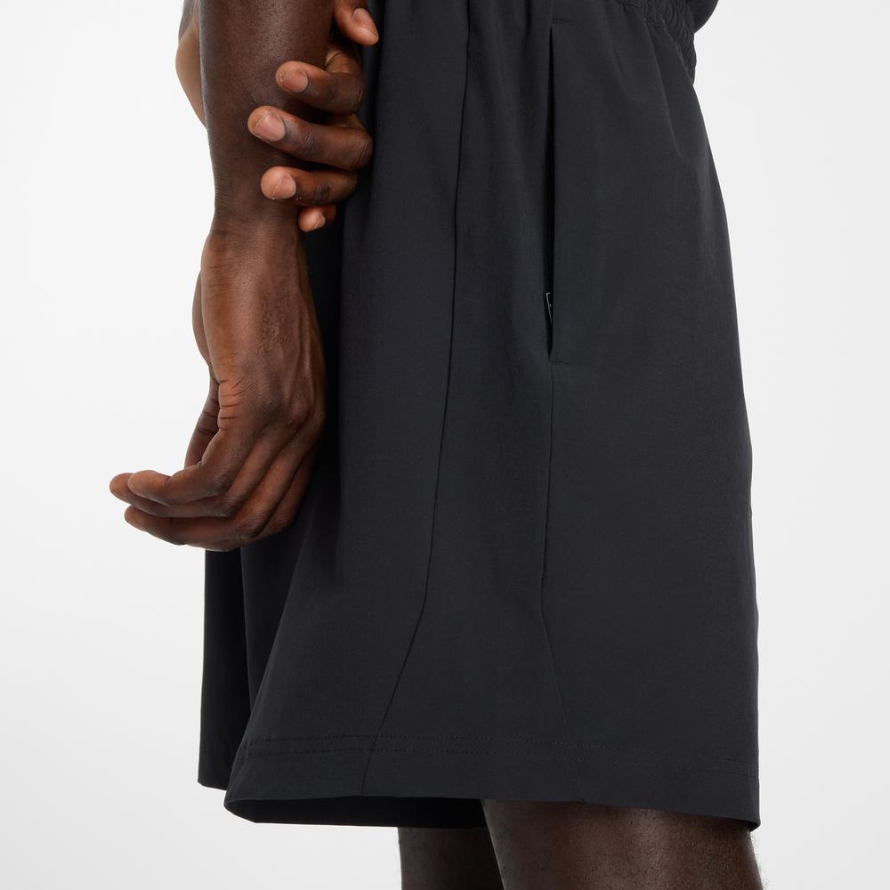 Pánske šortky New Balance MB6174CDBK - čierne