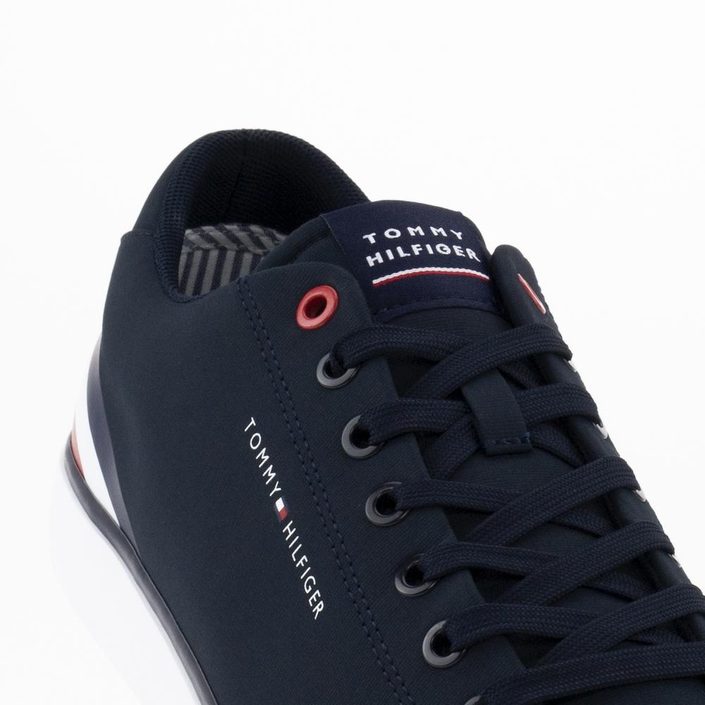 Topánky Tommy Hilfiger HI Vulc Core Low Stripes FM0FM04735-DW5 - tmavomodré