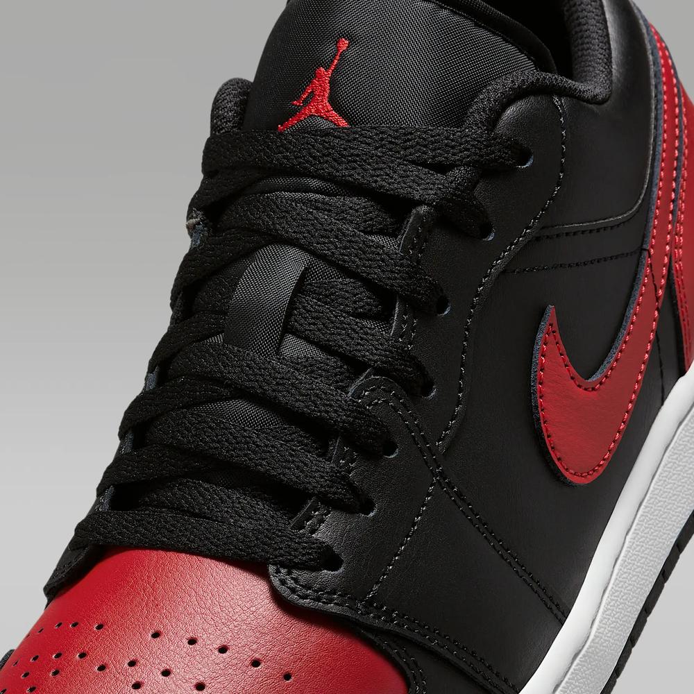 Topánky Nike Air Jordan 1 Low 553558-067 - čierne