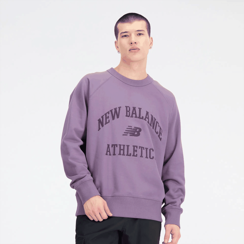 Pánska bunda New Balance MT33550SHW - fialové