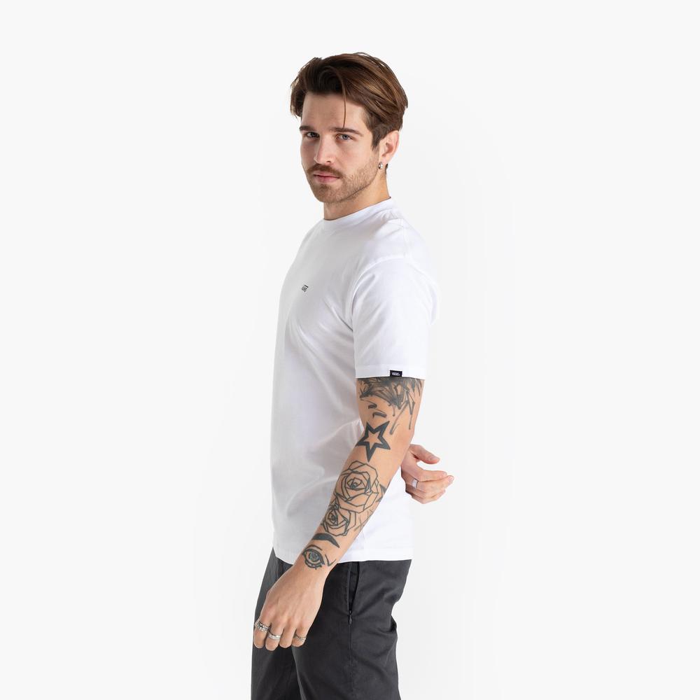 Tričko Vans Left Chest Logo VN0A3CZEYB21 - biele