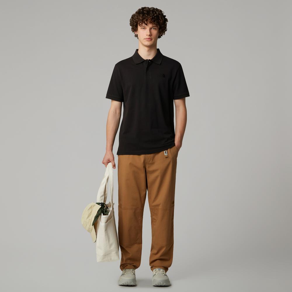 Mužský tričko The North Face Essential Regular Polo 0A8C1PJK31 - čierne