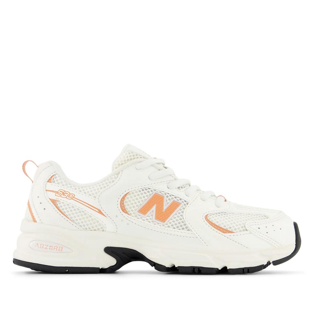 Detské topánky New Balance GR530CG - biele