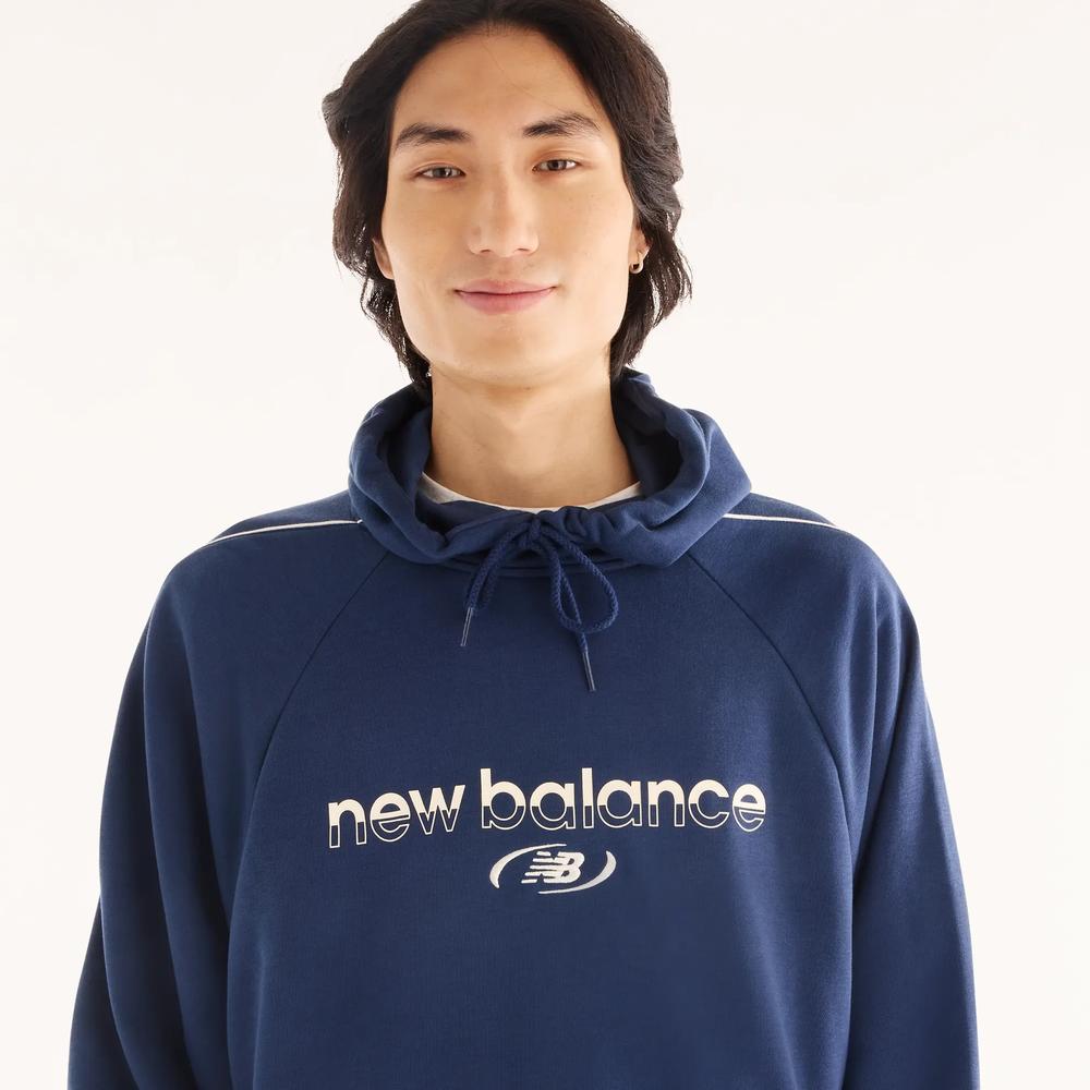 Pánska bunda New Balance Trackside MT62W318NNY - tmavomodré
