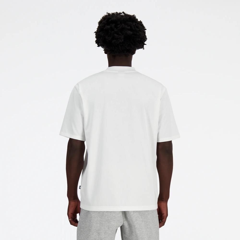 Pánske tričko New Balance MT41600WT - biele