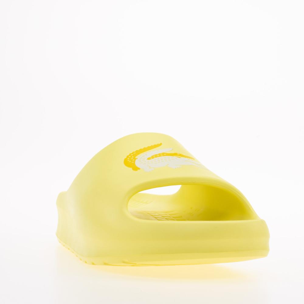 Klapky Lacoste Serve Slide 745CFA0005-AA5 - žltá