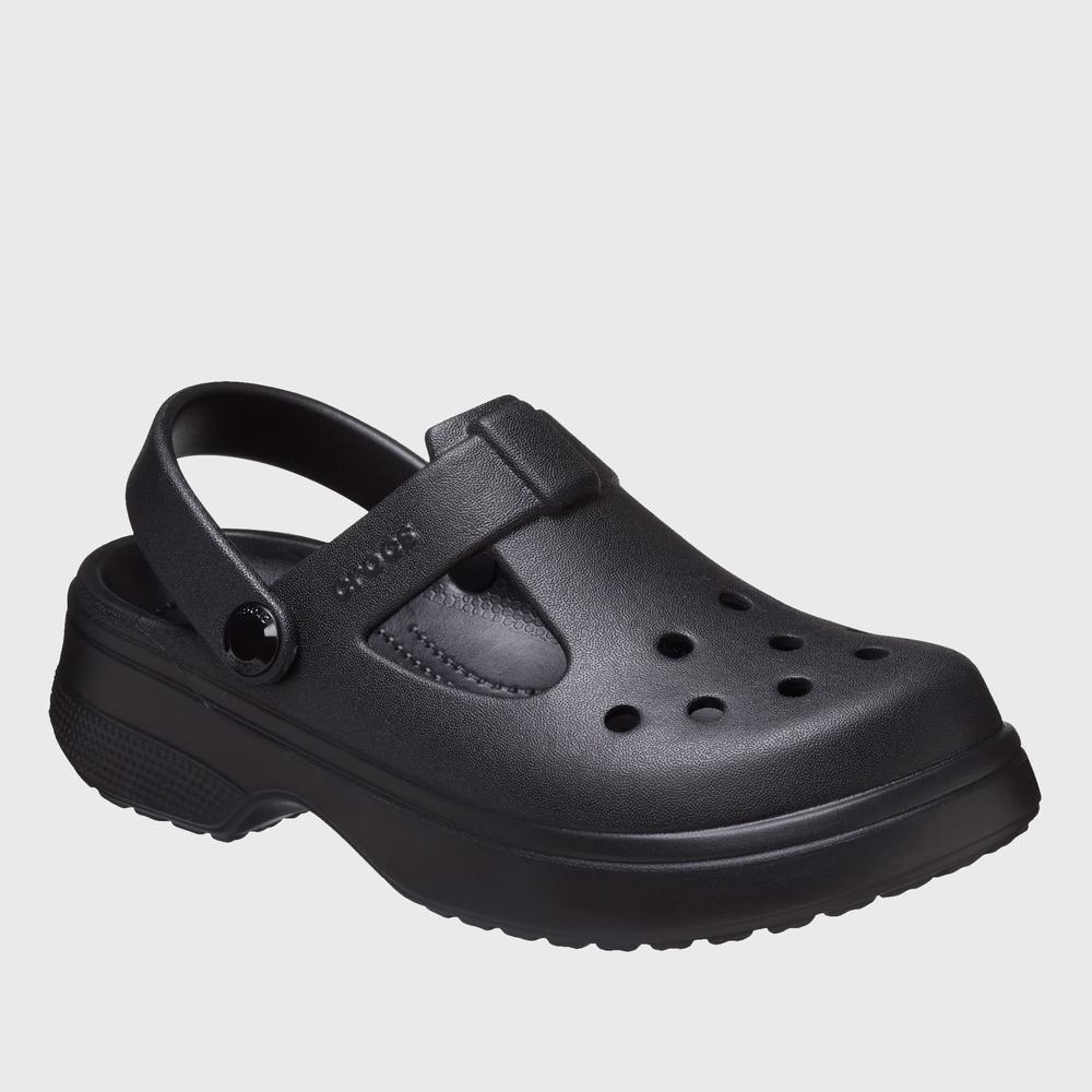 Klapky Crocs Classic Mary Jane Clog 210615-001 - čierne