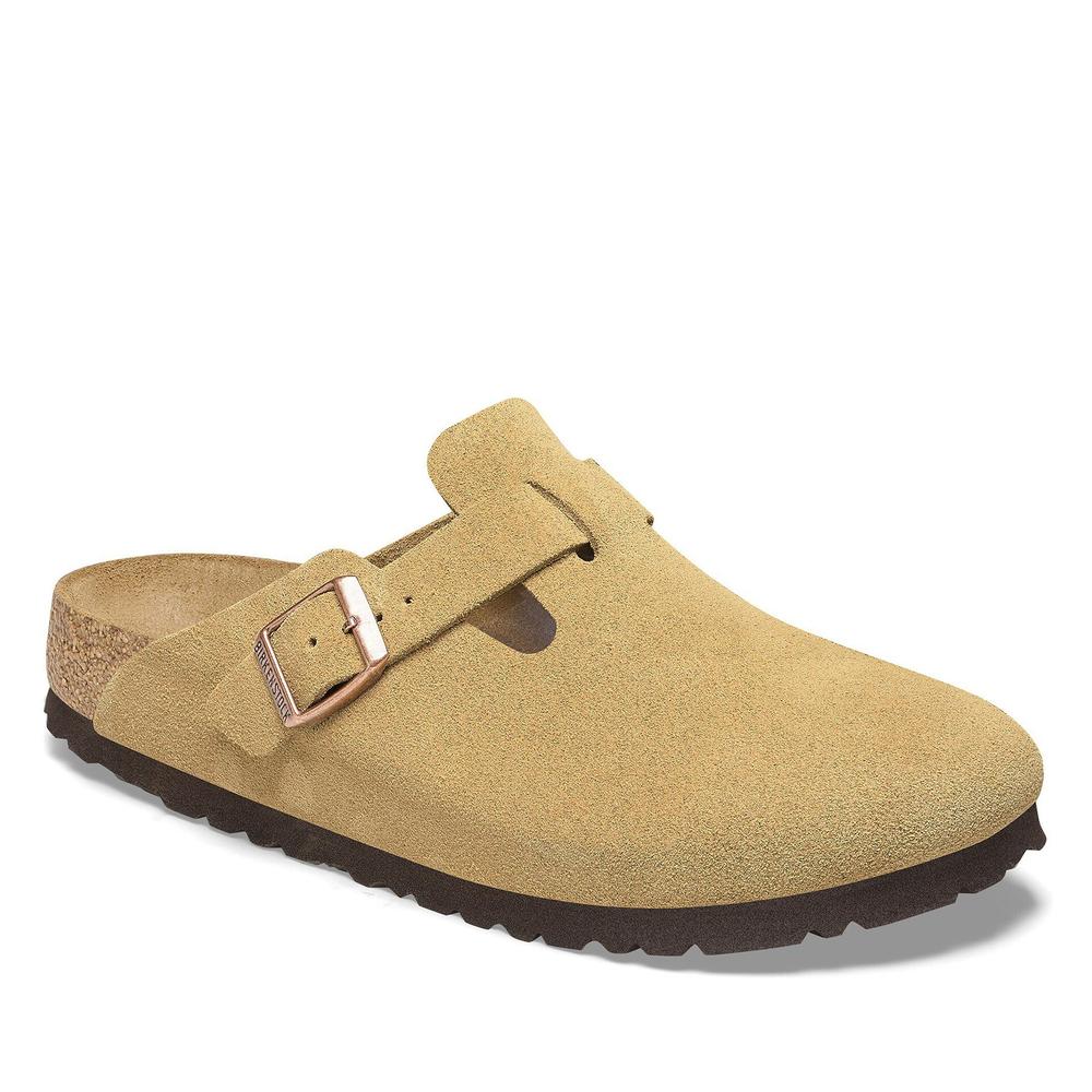 Klapky unisex Birkenstock Boston 1026181 - béžové
