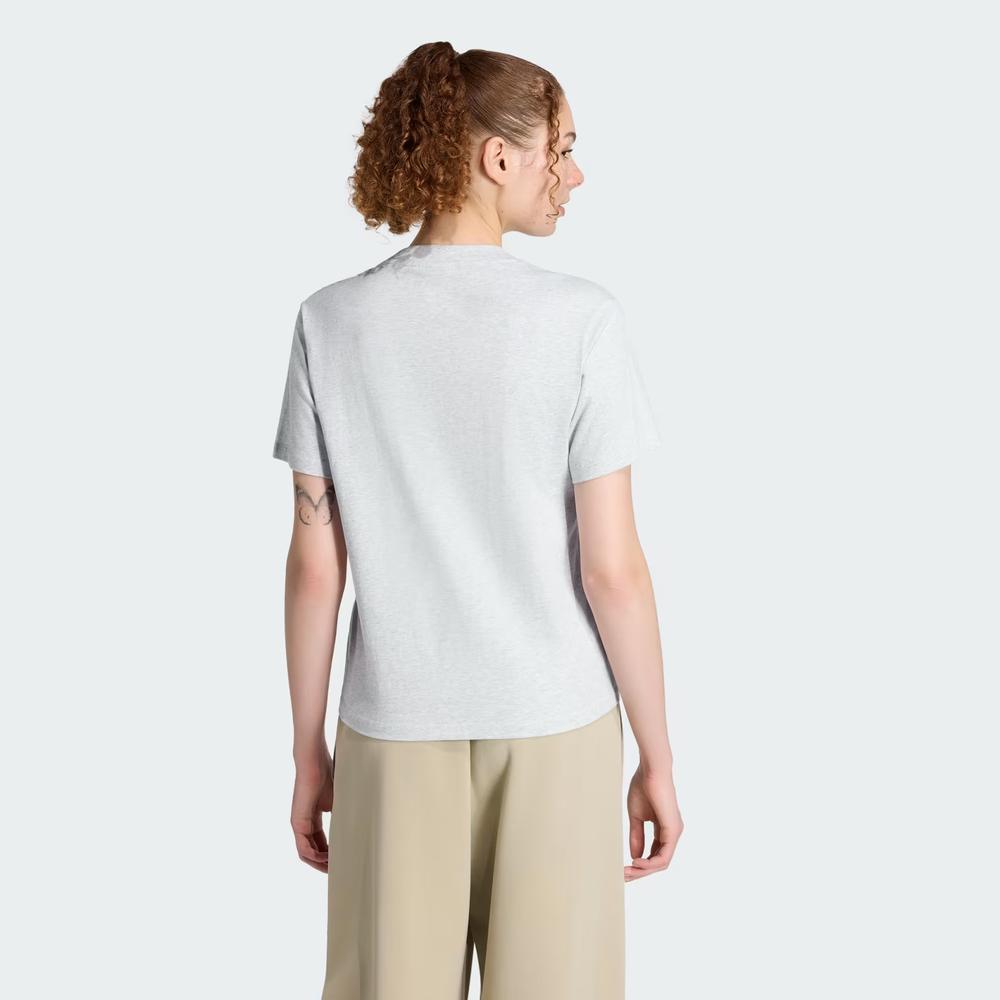 Dámske tričko adidas Sportswear Essentials Small Logo JC5945 - šedý