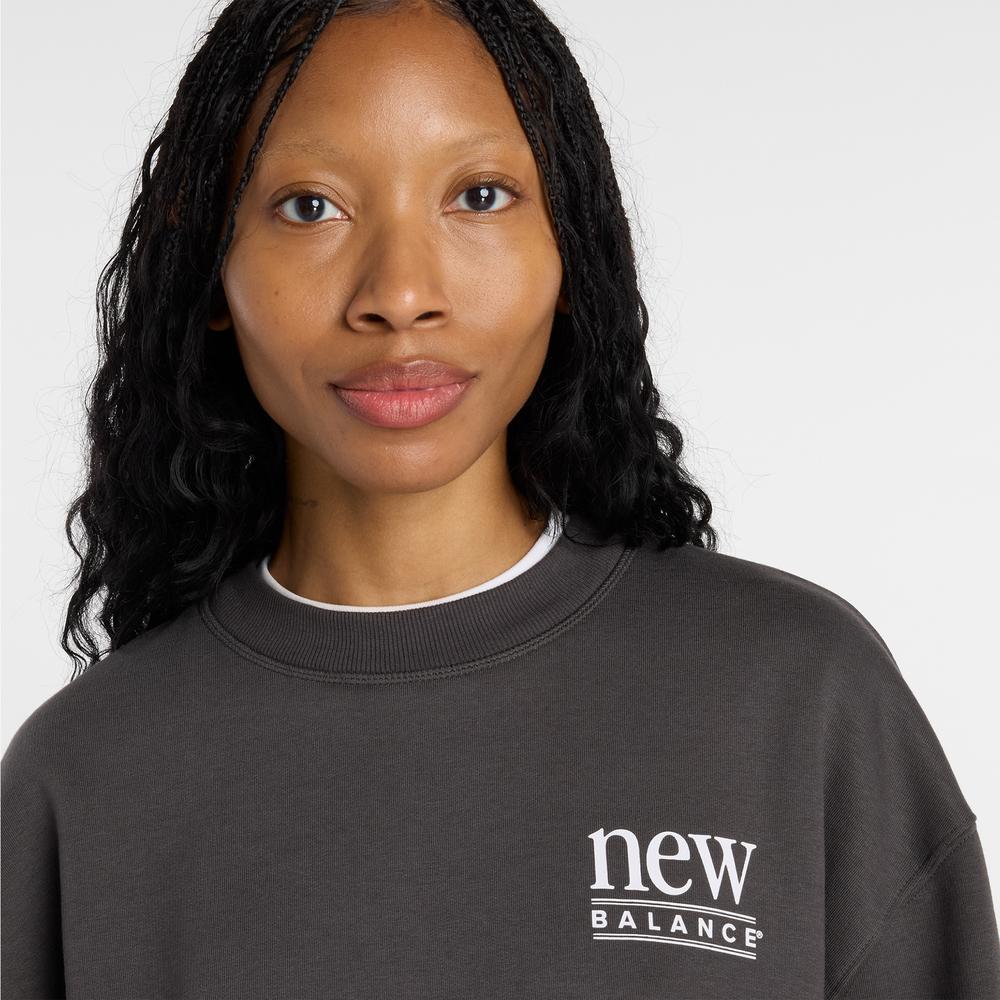 Dámská bunda New Balance WT61A3XYABR - šedý