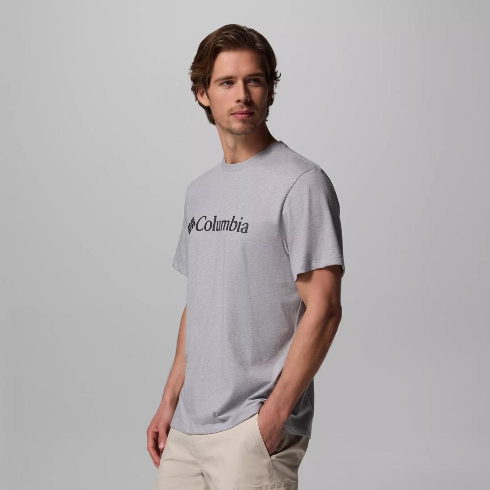 Mužský tričko Columbia CSC Basic Logo 2155001039 - šedý
