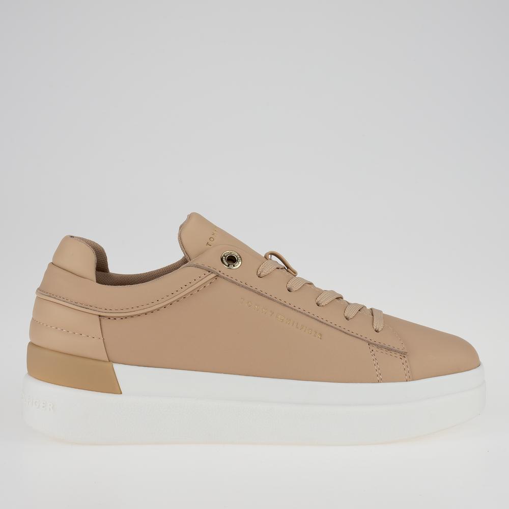 Topánky Tommy Hilfiger Elevated Sneakers FW0FW06511-TRY - bezowy