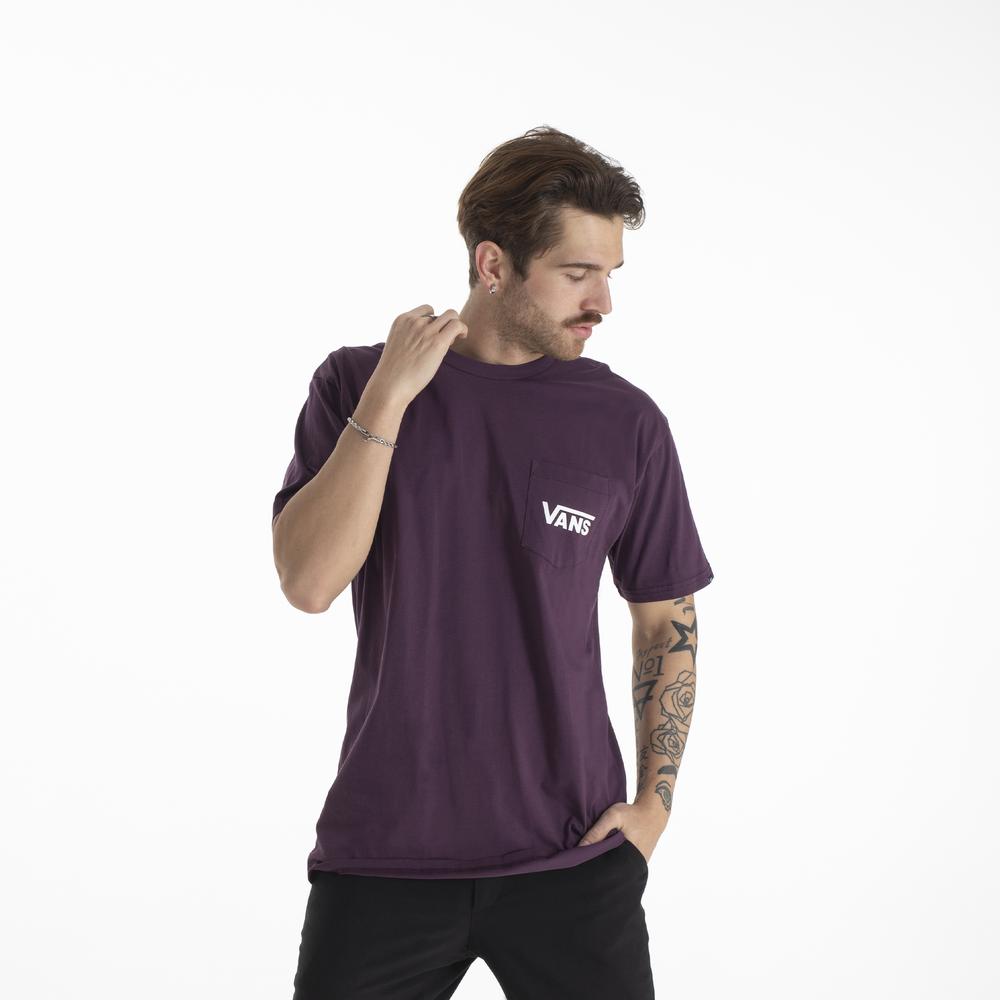 Tričko Vans Classic Back VN00004WD1I1 - fialové