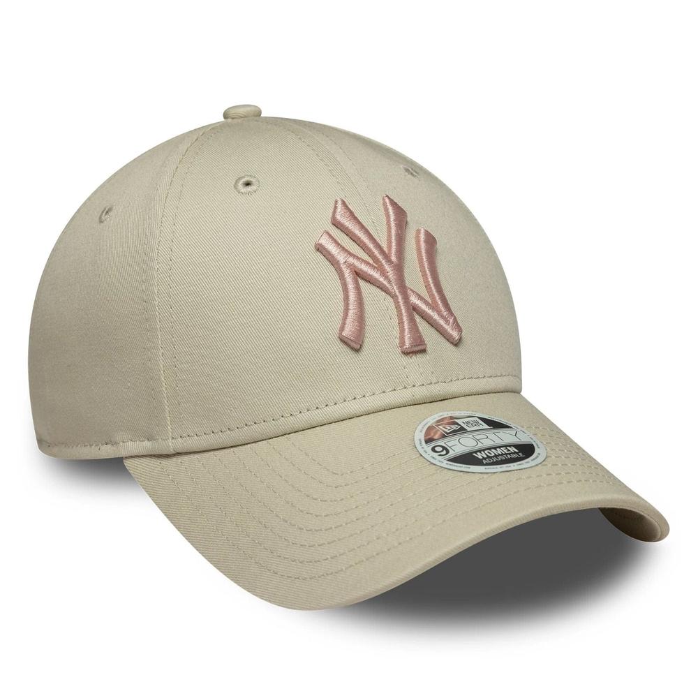 Dámská Čiapka New Era New York Yankees MLB 9FORTY 60771733 - béžové